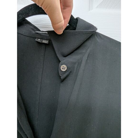 Theory Dress Size 4 Clemira Dark Academia Wednesday Addams Schoolgirl Goth - Picture 7 of 14